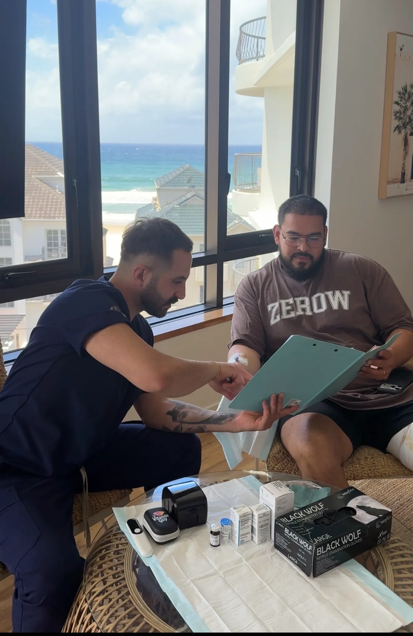 Education is a must at The Vitamin Guy — nurse-led guidance as part of mobile IV therapy