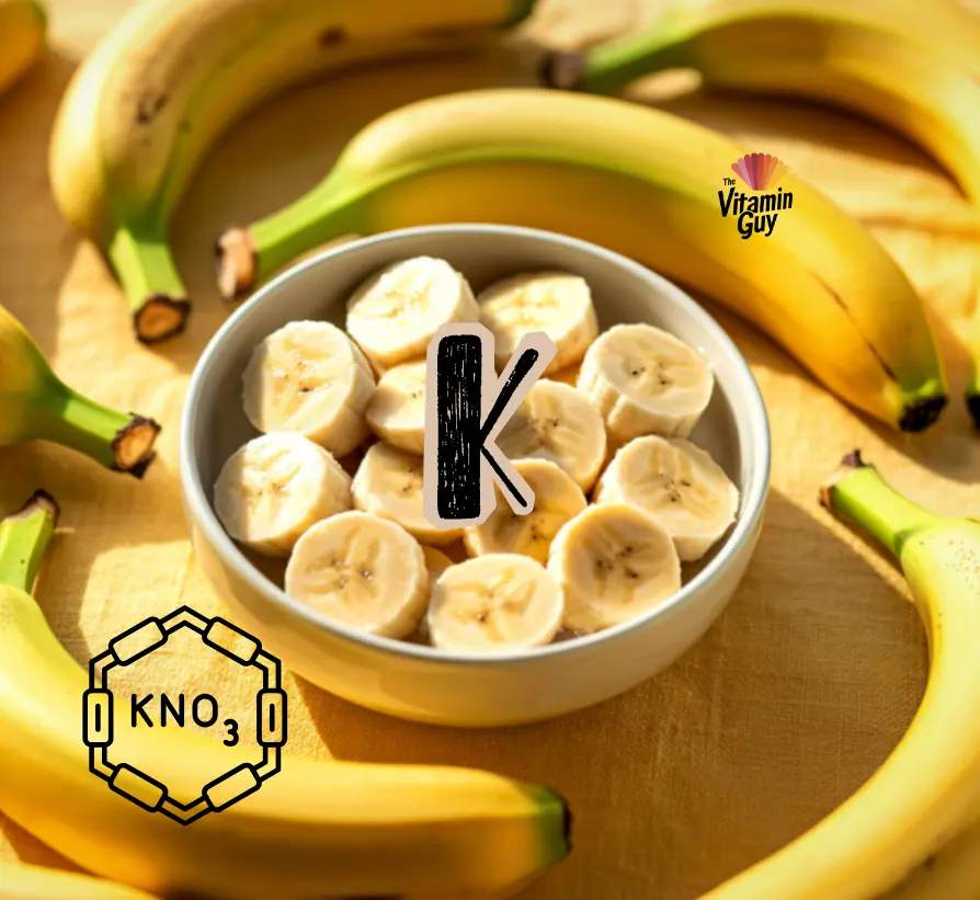 Potassium-rich foods and educational nutrient profile by The Vitamin Guy