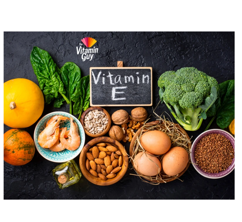 Vitamin E educational feature image by The Vitamin Guy