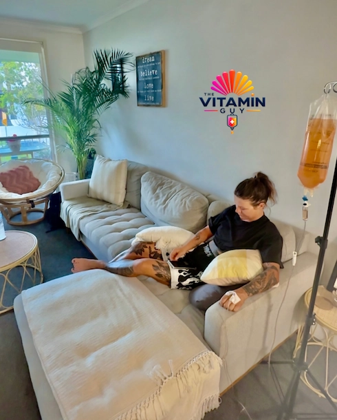 Mobile IV therapy at home in Byron Bay — served by The Vitamin Guy